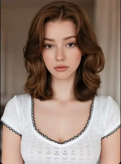 90s Coquette Portrait Image Prompt
