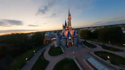 FPV Disneyland Cinematic Flythrough