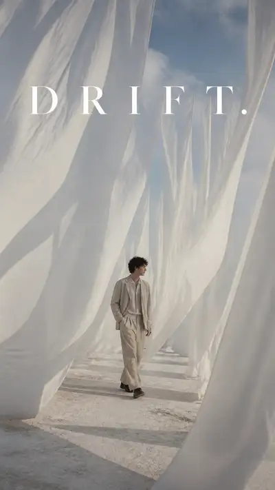Premium Editorial Fashion Campaign: Drift