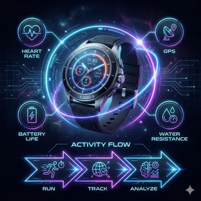 Ultra-Viral Luxury Sports Watch Product Infographic Generator
