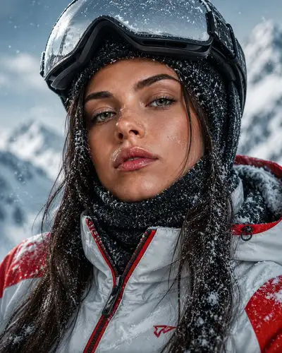 Ultra-Realistic Cinematic Winter Portrait from Photo