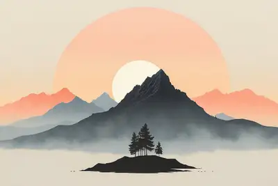 Minimalist Quint Buchholz Landscape