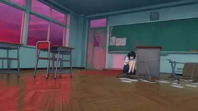 Cinematic Classroom Monster Fight Video Prompt