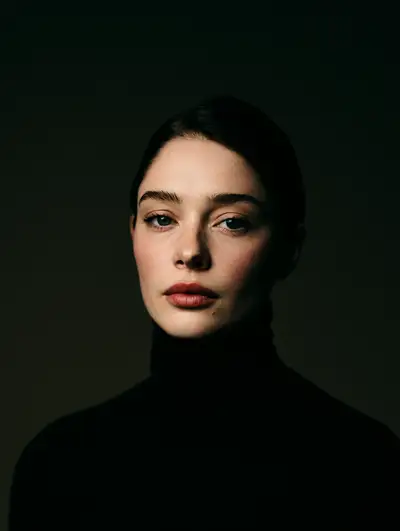 Fashion Editorial Sepia Portrait