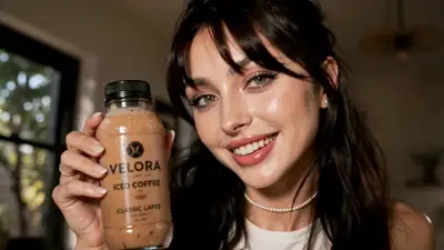 Publicité UGC de Café Glacé Ultra Réaliste avec Cohérence du Personnage
