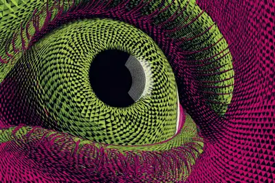 Op Art Kinetic Illusion Base Prompt