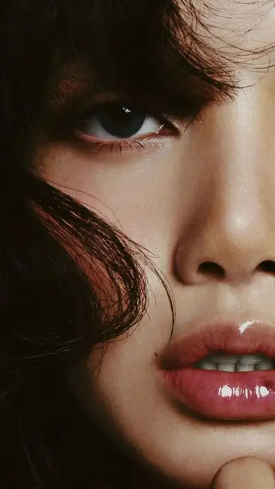 Ultrarealistisches Editorial Beauty Makro Porträt