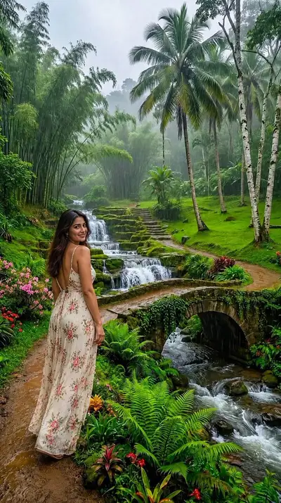 Ultra-Photorealistic Rainforest Portrait Prompt
