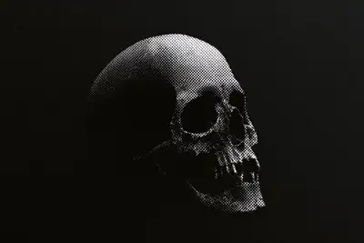 Halbton-Horror-Stil-Prompt