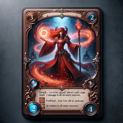 Fantasy Collectible Card Game Concept Prompt