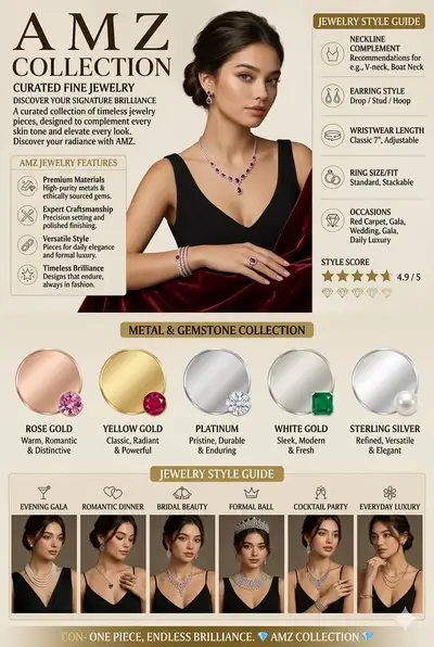Luxury Jewelry Brochure Ad Prompt