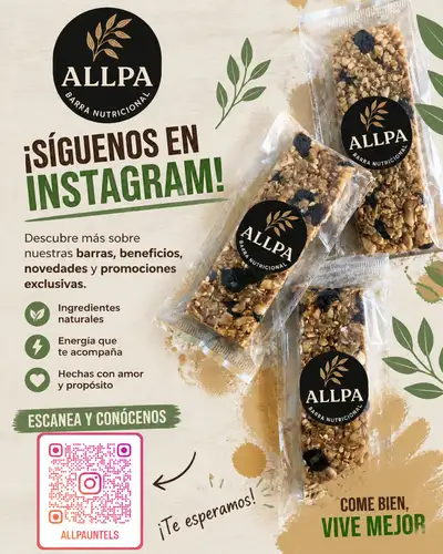 Simple ad inviting people to follow an Instagram account