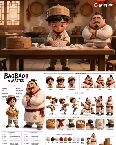 Xiaolongbao-Koch-Comedy-Animationskurzfilm