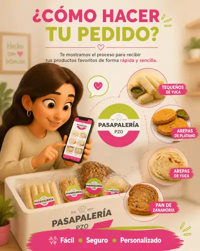 Pasapaleria Delivery How-to-Order Carousel Ad