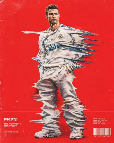 Motion-streak hip-hop fashion magazine poster