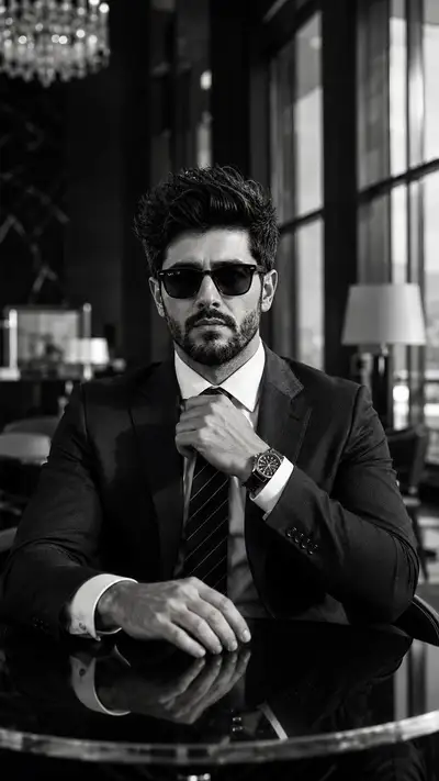 Cinematic Luxury Business Portrait Prompt