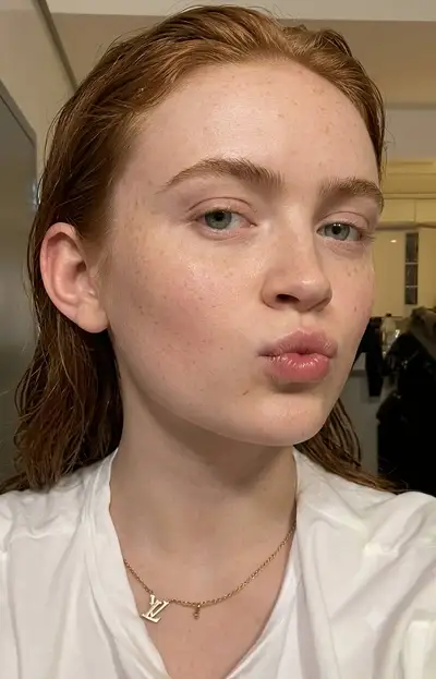 Realistic Freckled Selfie Portrait Prompt