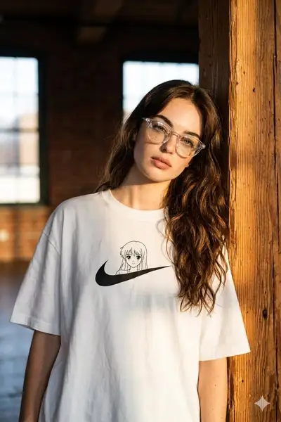 Golden Hour Streetwear Portrait