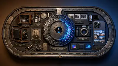 Photography Evolution Diorama Prompt