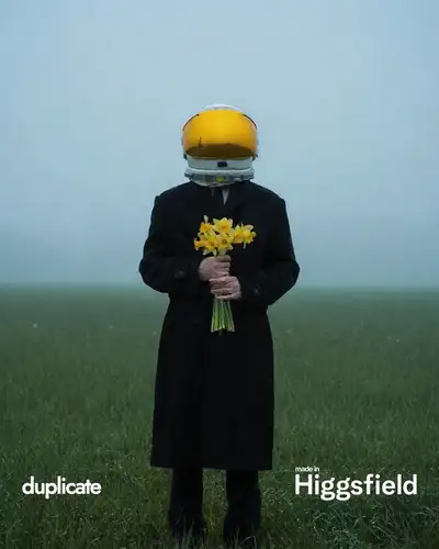 Duplicate Effect: Golden Astronaut Procession