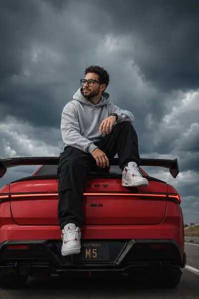 Cinematic Portrait with BMW M5