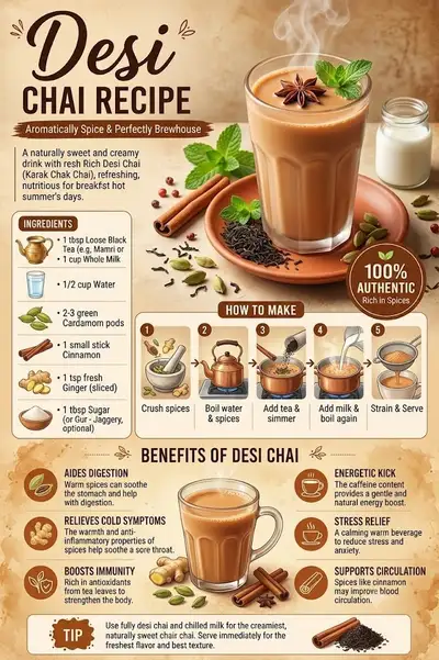 Premium Food Infographic Poster Prompt