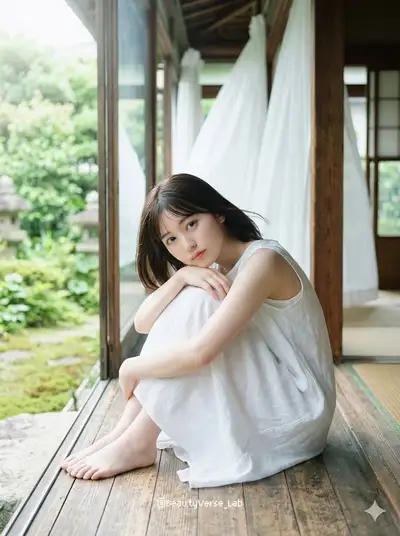 Japanese Idol Photobook Style Summer Portrait (JSON)