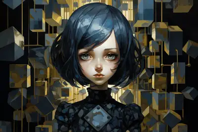 Virtual Cubo-Realism Art Prompt