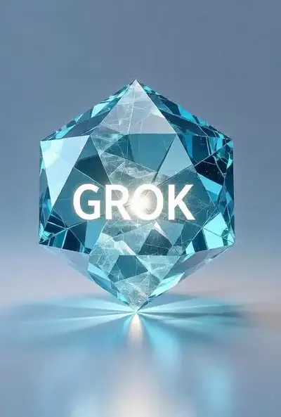 GROK Quartz Icosahedron Core Render