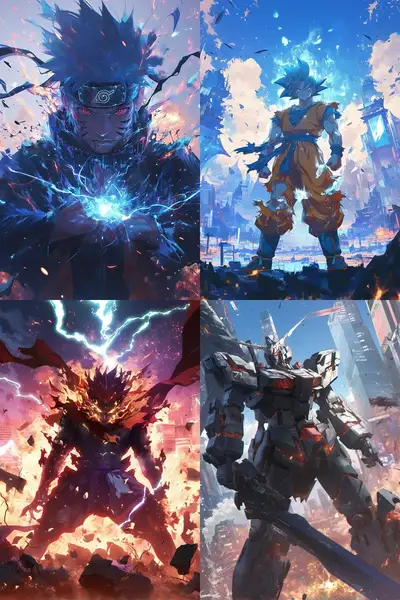 Anime Action Scene Prompt
