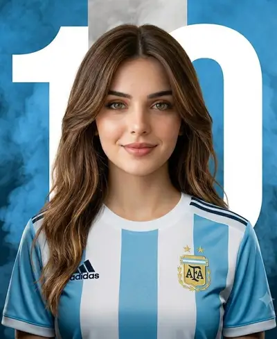 Cinematic Argentina Jersey Portrait