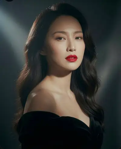 Timeless Dark Elegance Portrait