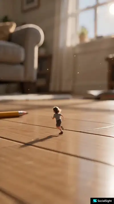 Seedance 2.0 Miniature Cat Chase Video Prompt
