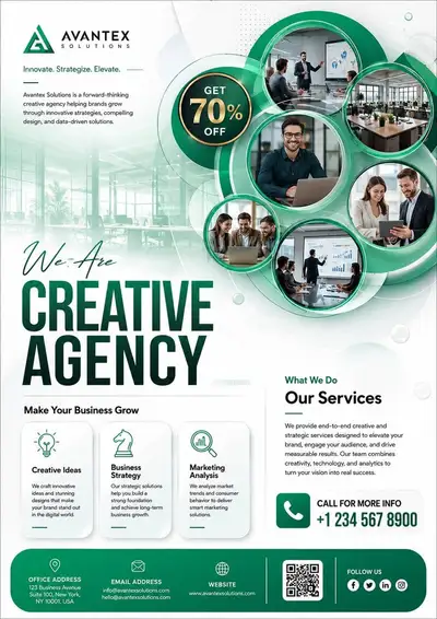 Ultra Premium Corporate Business Flyer Template