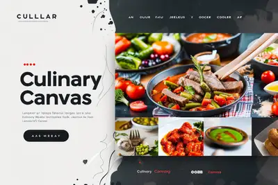 Midjourney UI/UX Landing Page Design Prompt
