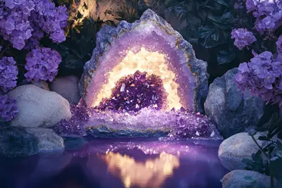 Twilight Garden of Reflections