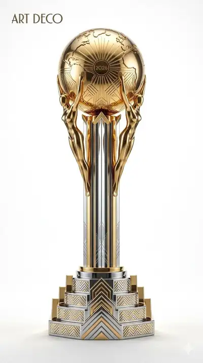 FIFA World Cup trophy reimagined in famous architecture styles
