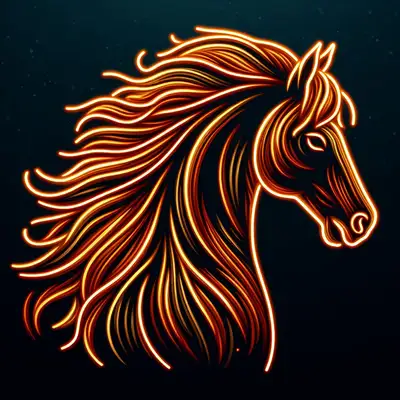 Neon Style Illustration Prompt