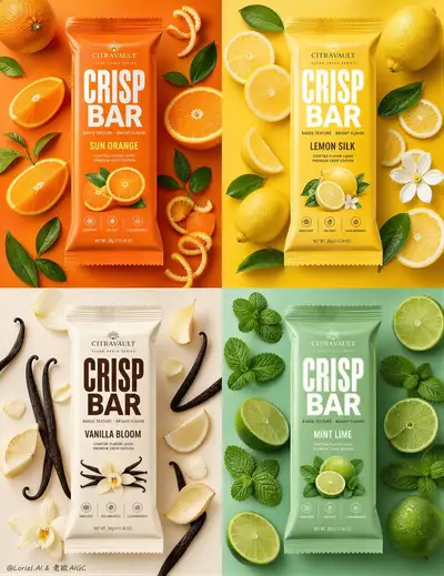 Ultra-Premium VELLORA Grain Bar Campaign Poster