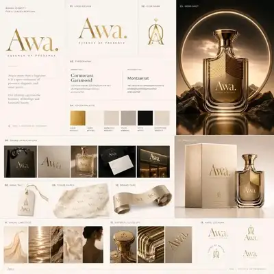 Ultra-Premium Luxury Perfume Brand Campaign Presentation