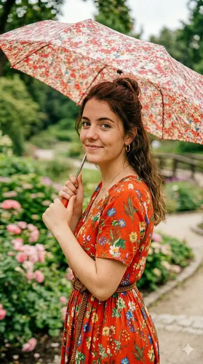 Cottagecore Summer Portrait Series