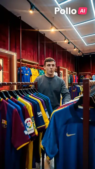 World Cup fan day ad: jersey shopping, snacks, and stadium celebration