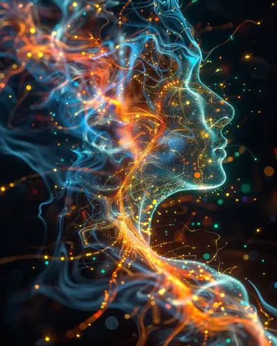 Cableado de Cerebro Digital Prompt de Midjourney