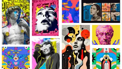 Maximalist Surreal Portrait Prompt