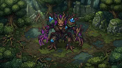 Pixel Art Boss Enemy for Fantasy ARPG