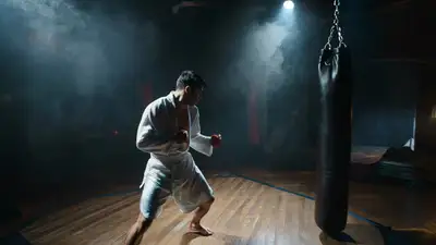 Boxing Gym 270° Spin Slow Motion