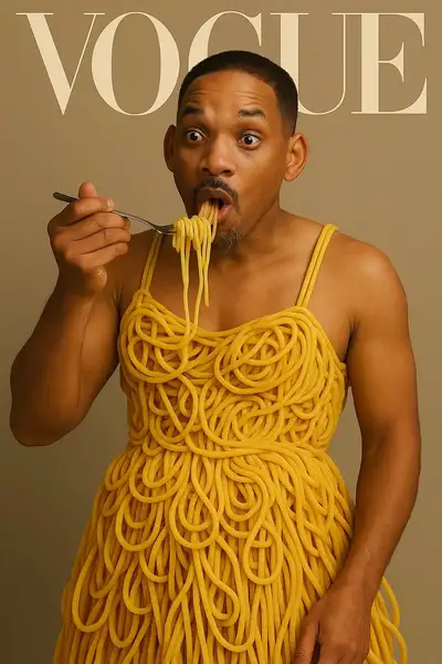 Vogue Cover: Will Smith in Spaghetti Dress