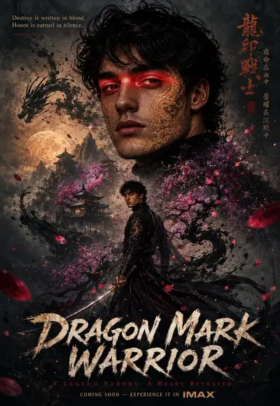 Cinematic Dragon Mark Warrior Movie Poster