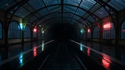 Trem parisiense misterioso que viaja por mundos impossíveis