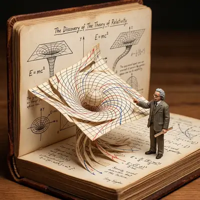 Générateur de photographie de diorama pop-up de découverte scientifique